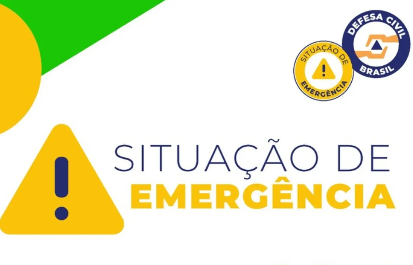 MIDR reconhece a situação de emergência em sete cidades afetadas por desastres