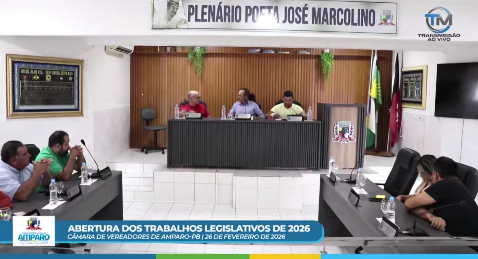 Cãmara de Amparo abre oficialmente os trabalhos legislativos de 2026.